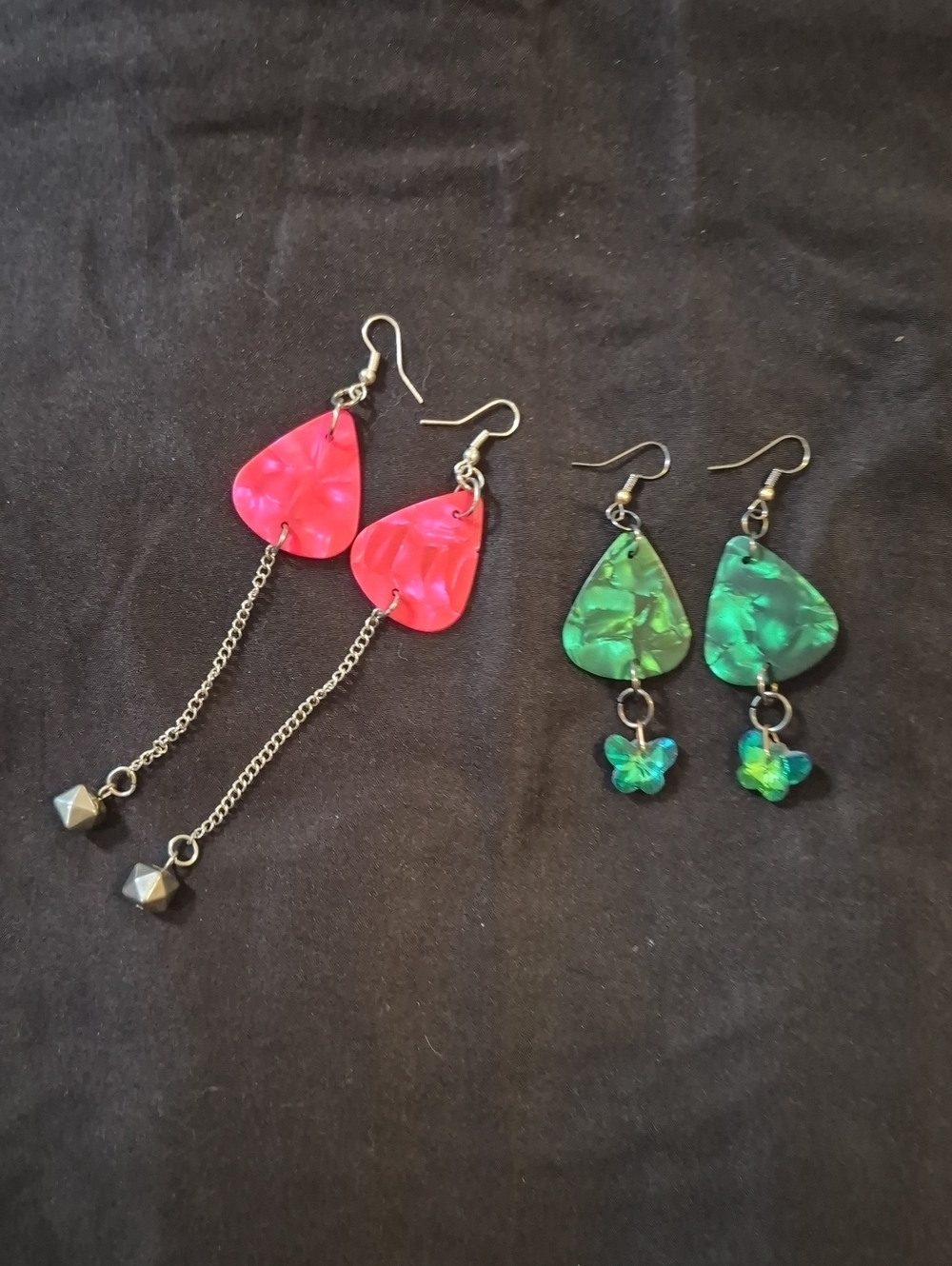 Guitar Pick Earrings
